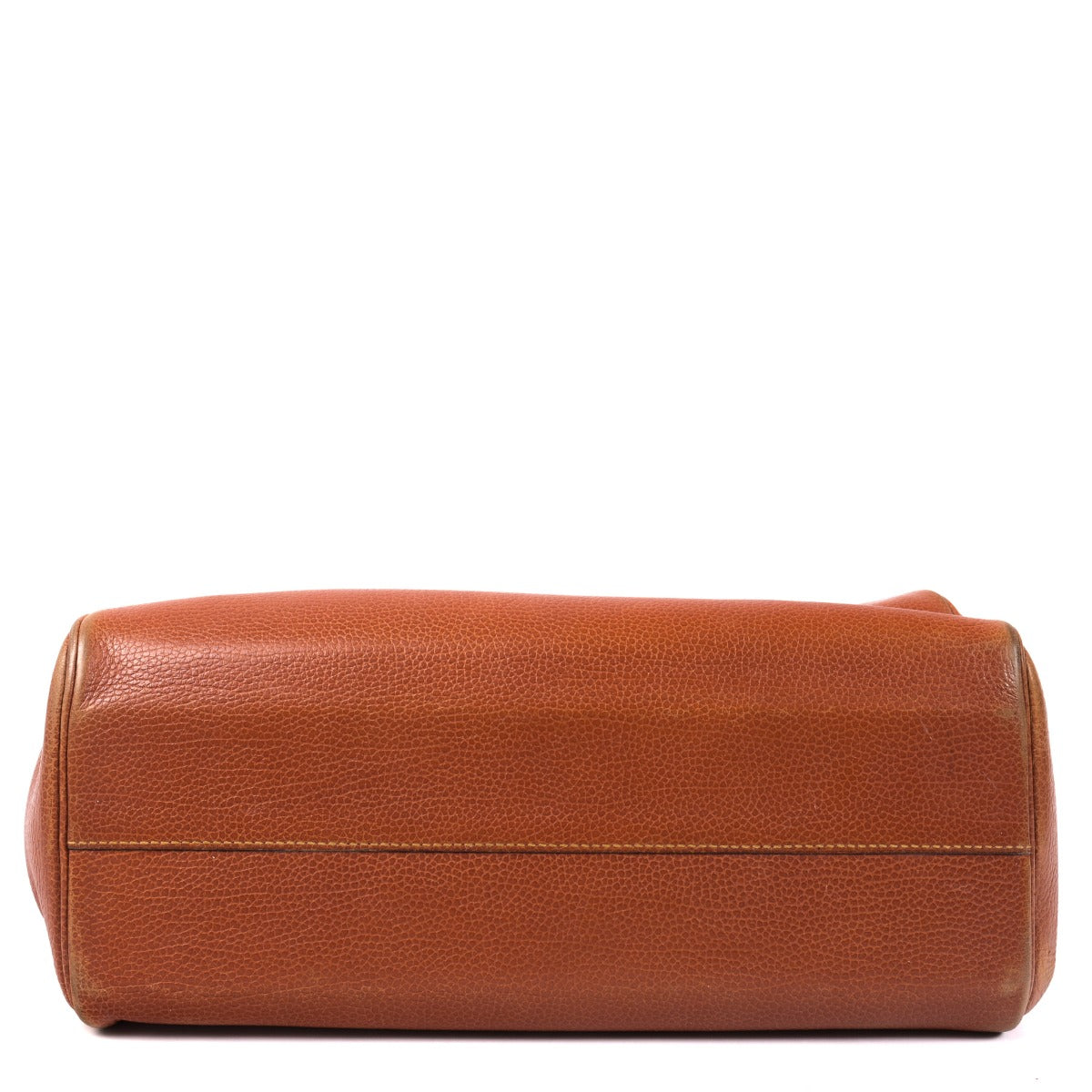 Delvaux Vintage Cognackleurige Leren Tas