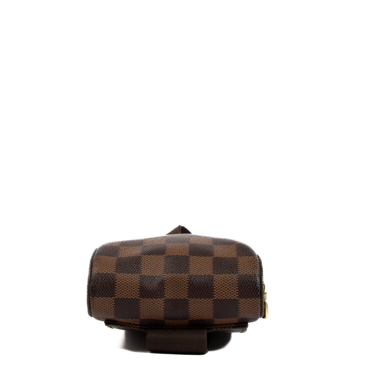 Sac bandoulière Louis Vuitton Geronimos en toile Damier Ébène