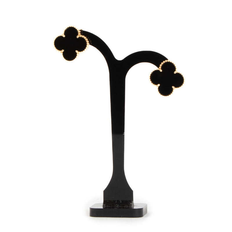 Van Cleef & Arpels Magic Alhambra Onyx Oorbellen