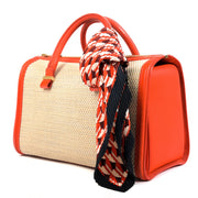 Victoria Beckham Fossil Buffalo Leather Seven Bag