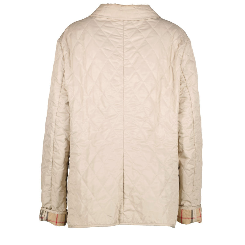 Burberry Beige Quilted Jacket