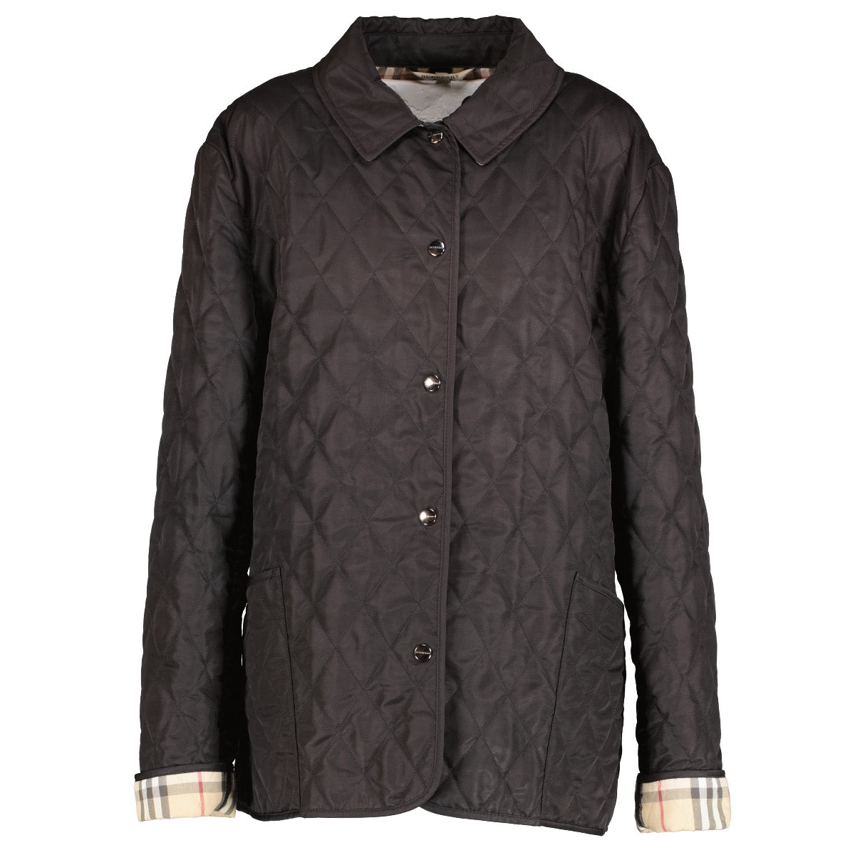 Shop 100% authentic second-hand Burberry Black Jacket - Size XL on Labellov.com