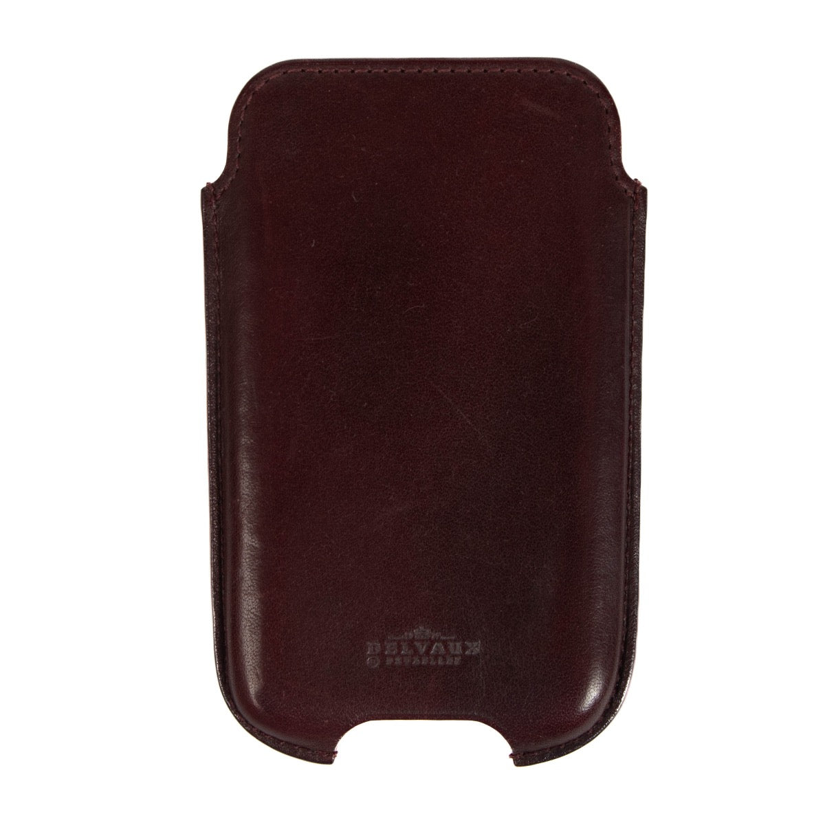 Shop 100% authentic second-hand Delvaux Burgundy Phone Case on Labellov.com