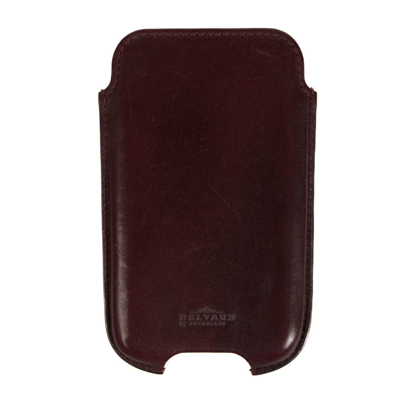 Shop 100% authentic second-hand Delvaux Burgundy Phone Case on Labellov.com