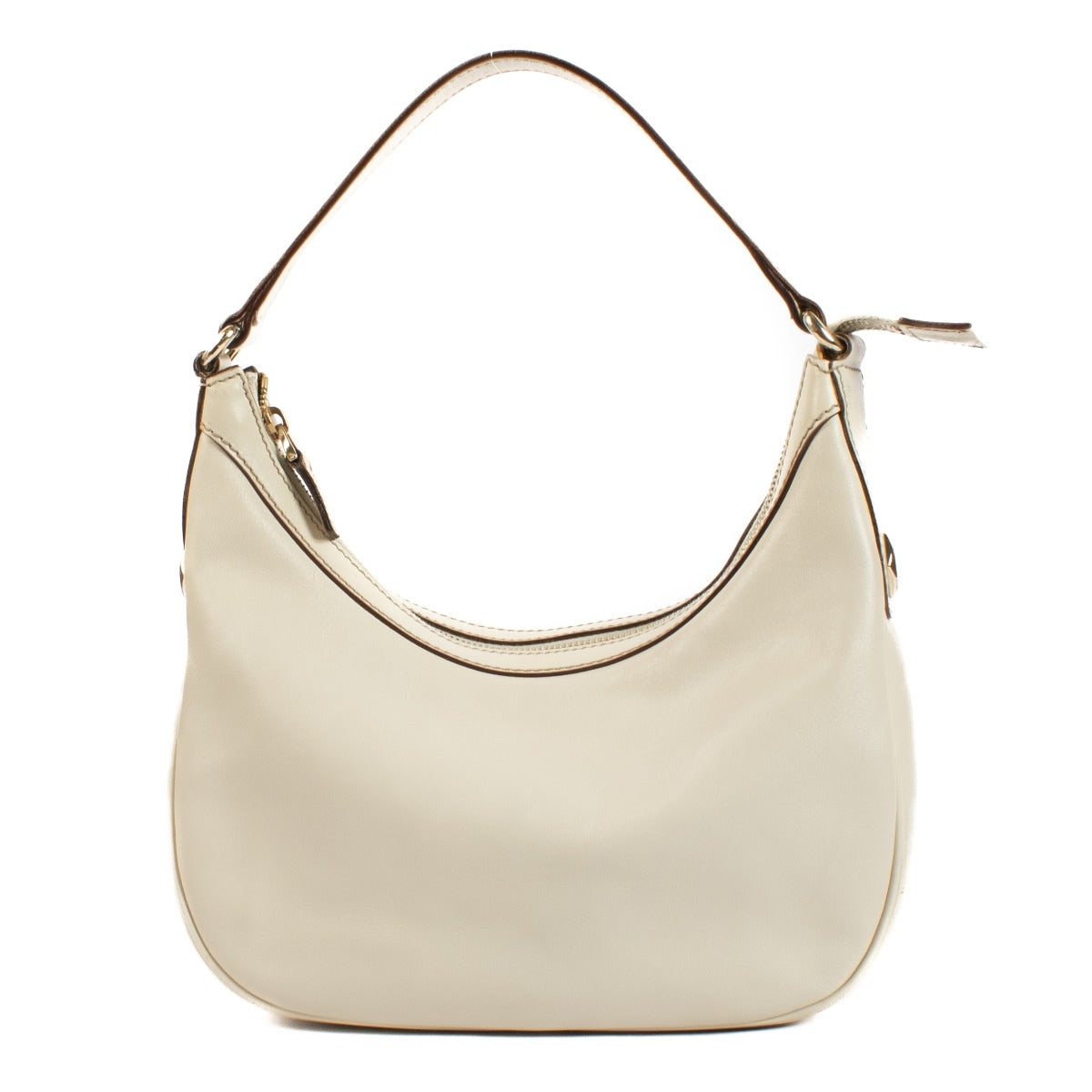 Shop 100% authentic secondhand Gucci White Leather Hobo Shoulder Bag on Labellov.com