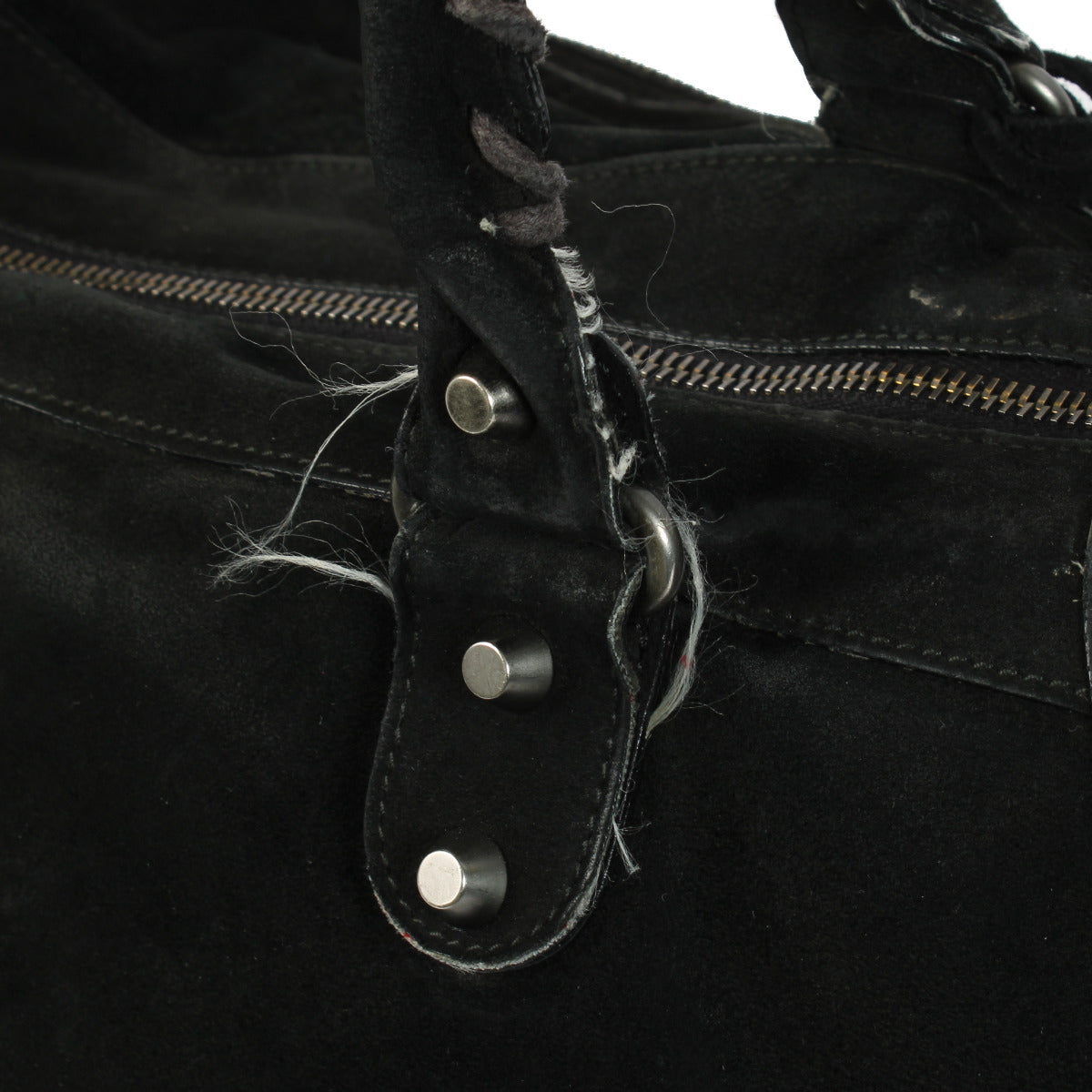 Balenciaga Zwarte Suède Classic Work Tas