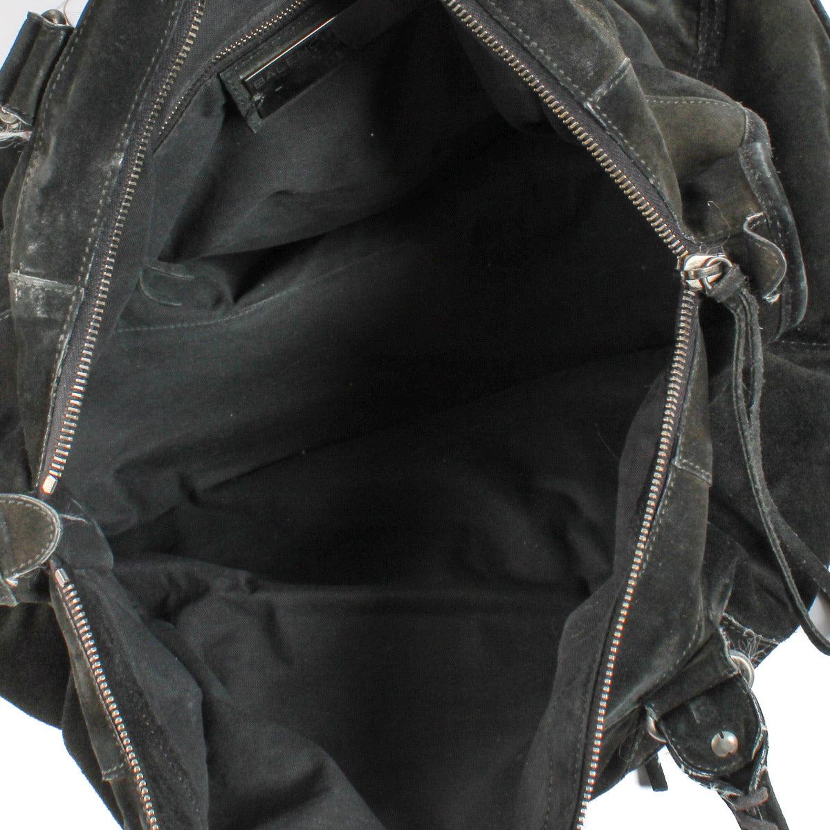 Balenciaga Zwarte Suède Classic Work Tas