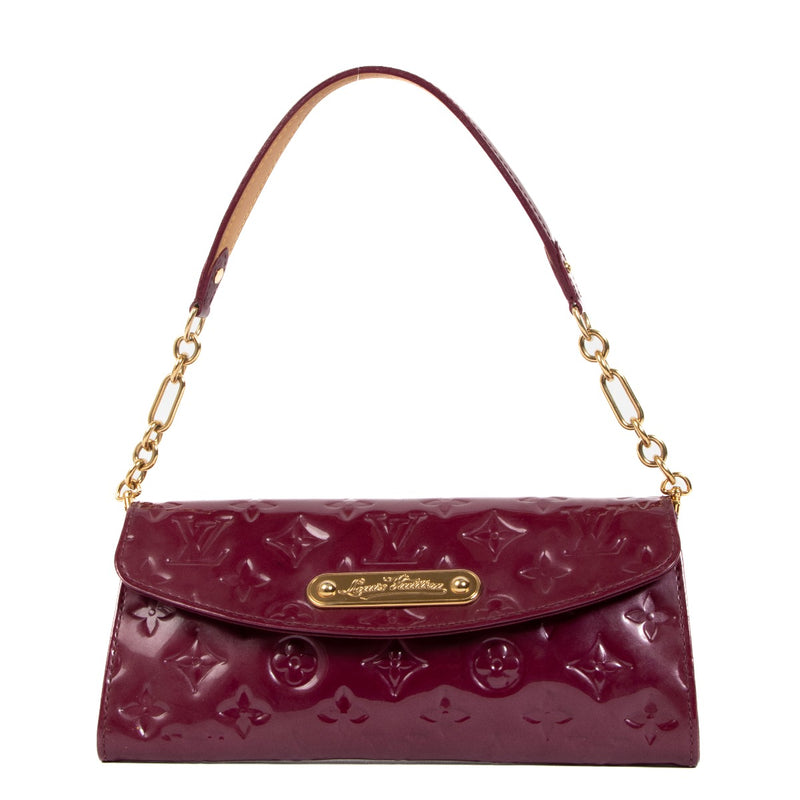 Louis Vuitton Sunset Boulevard Violet Monogram Vernis