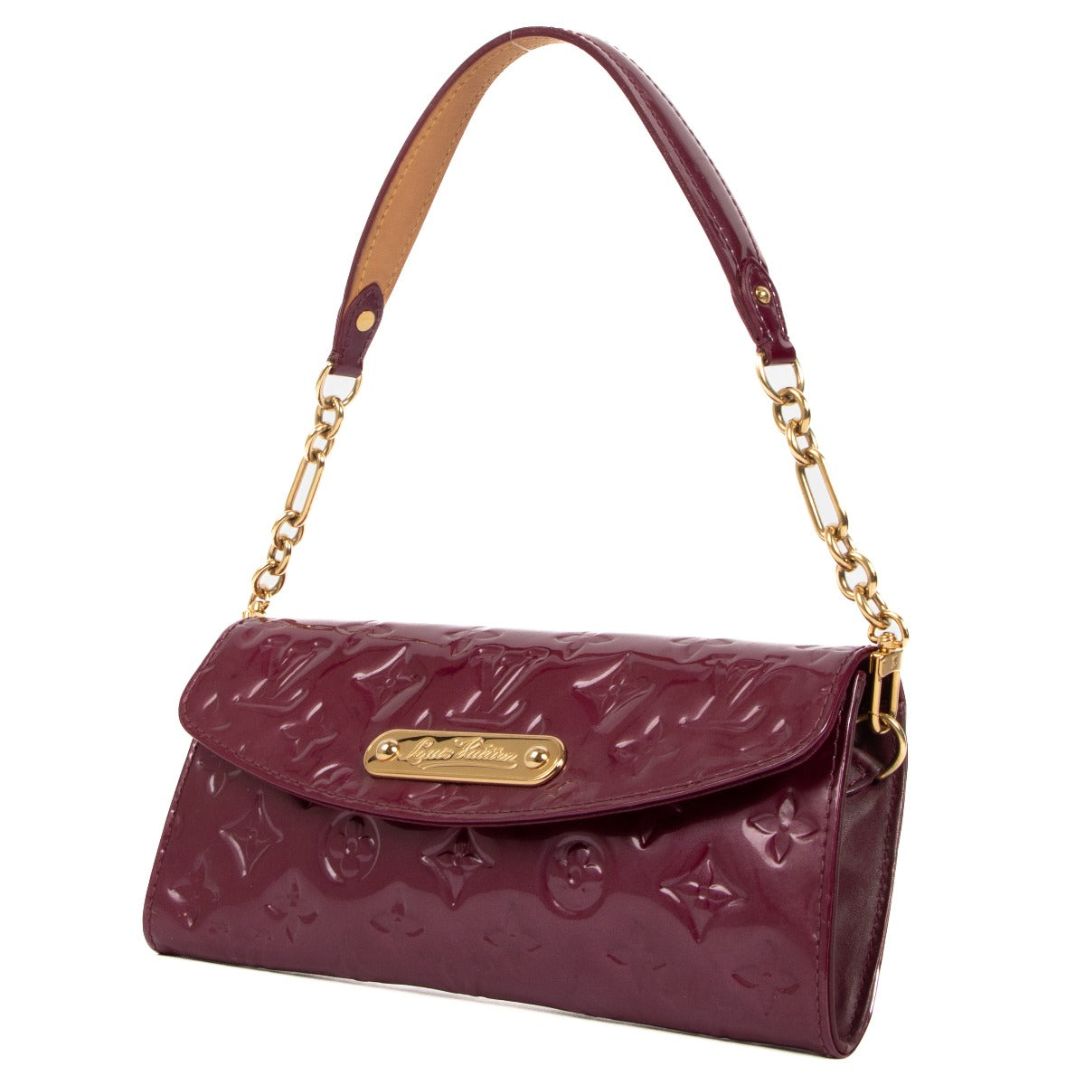 Louis Vuitton Sunset Boulevard Violet Monogram Vernis