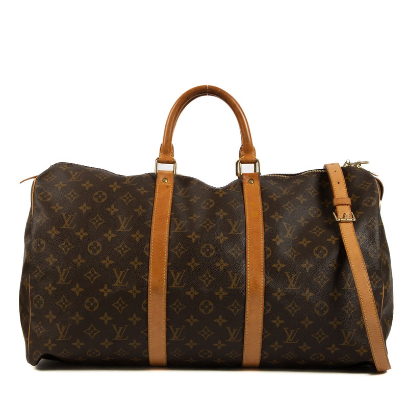 Louis Vuitton Monogram Canvas Keepall 50 Bag
