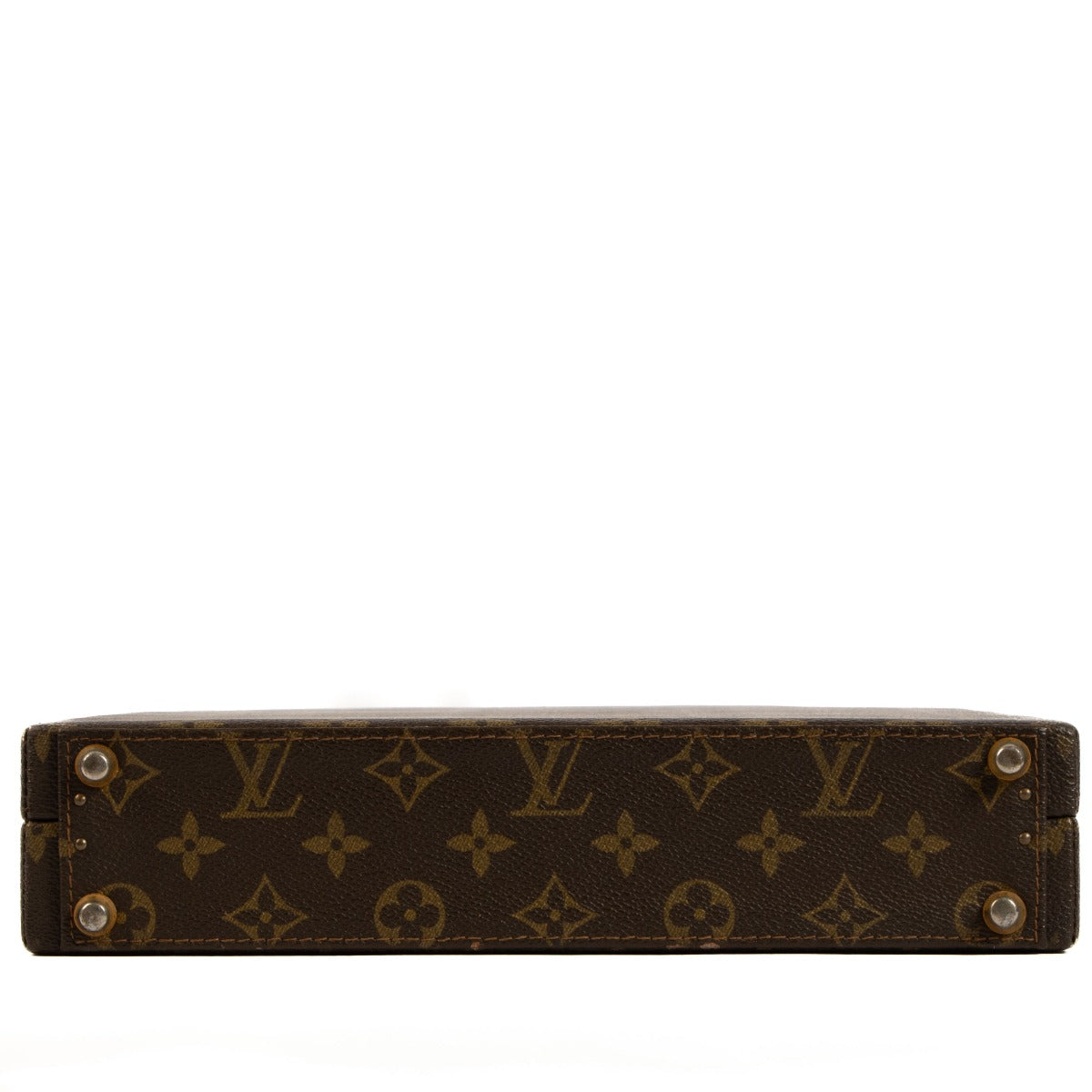 Louis Vuitton Monogram Combination Lock Vertical Briefcase