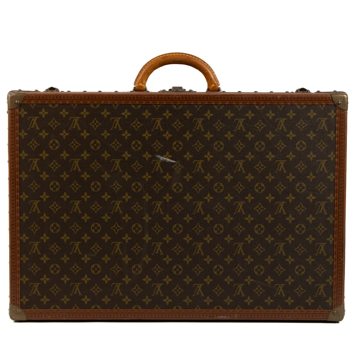 Louis Vuitton Monogram Alzer 65 Suitcase Trunk