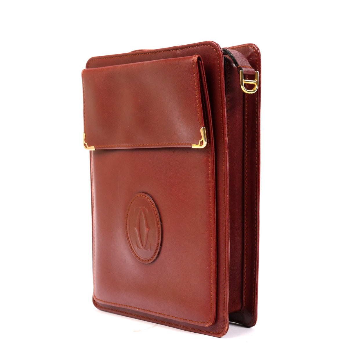 Cartier Bourgogne Leren Clutch