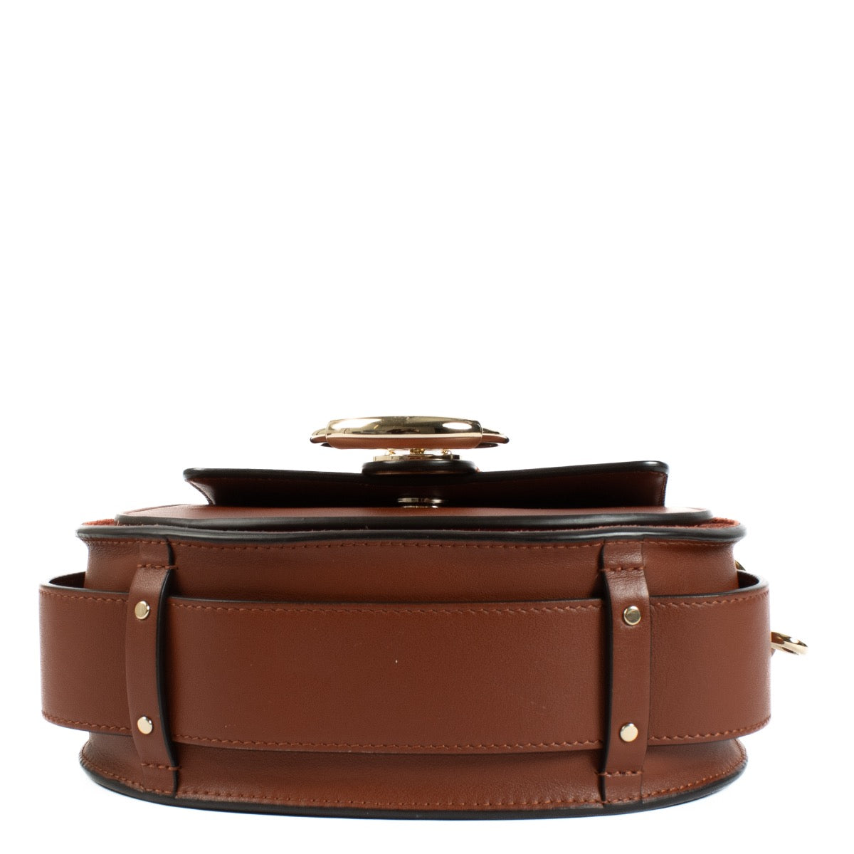 Authentic second hand Chloé Sepia Brown Small Tess Bag on Labellov.com
