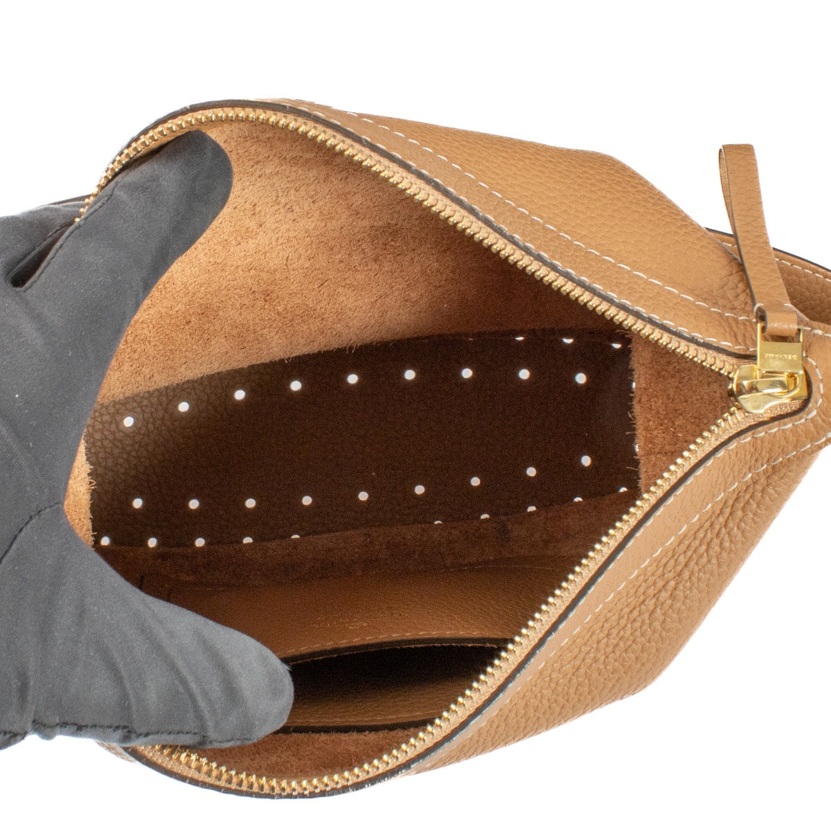 Shop 100% authentic Delvaux Vegetal Pin Swing Bag on Labellov.com
