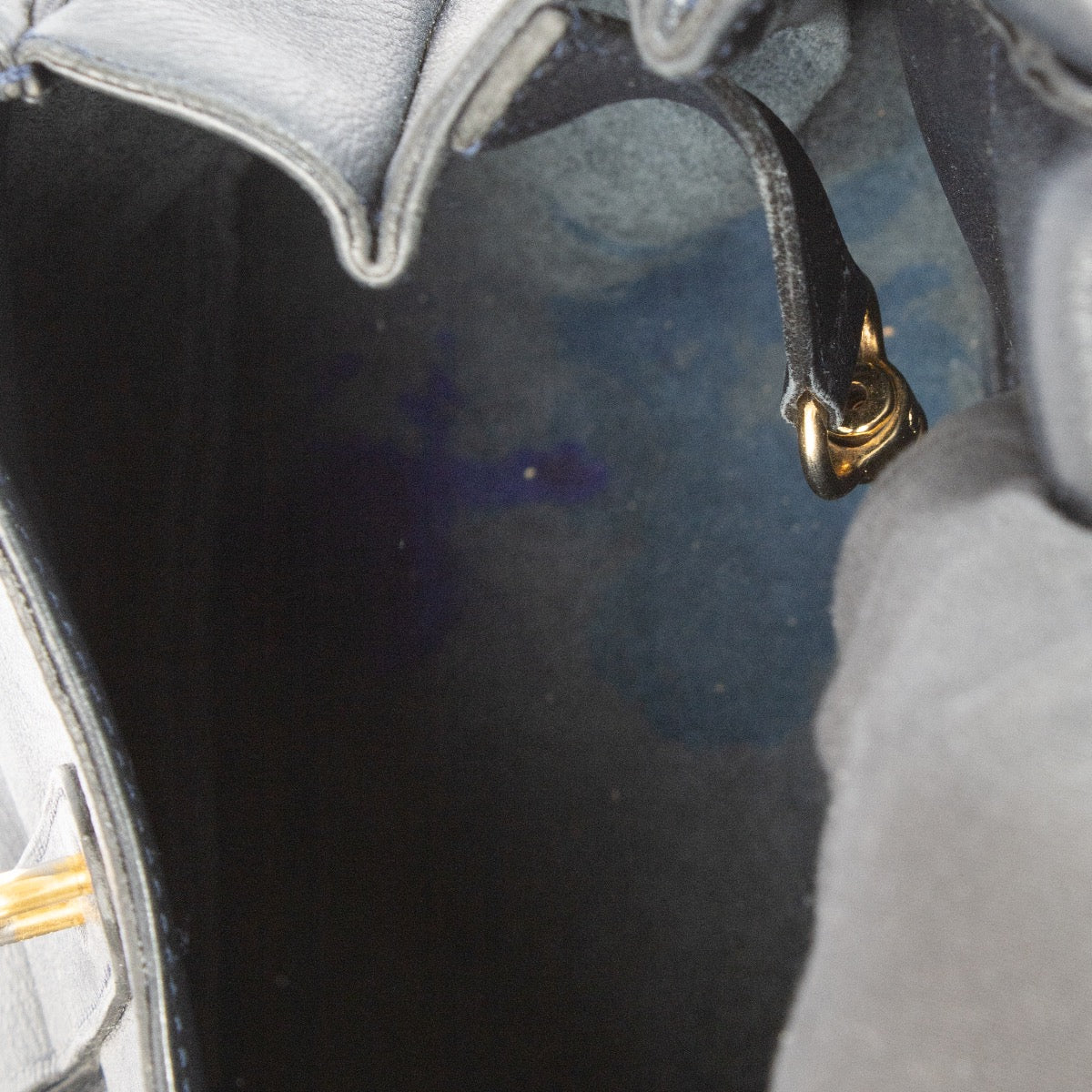 Sac Delvaux Cerceau PM bleu