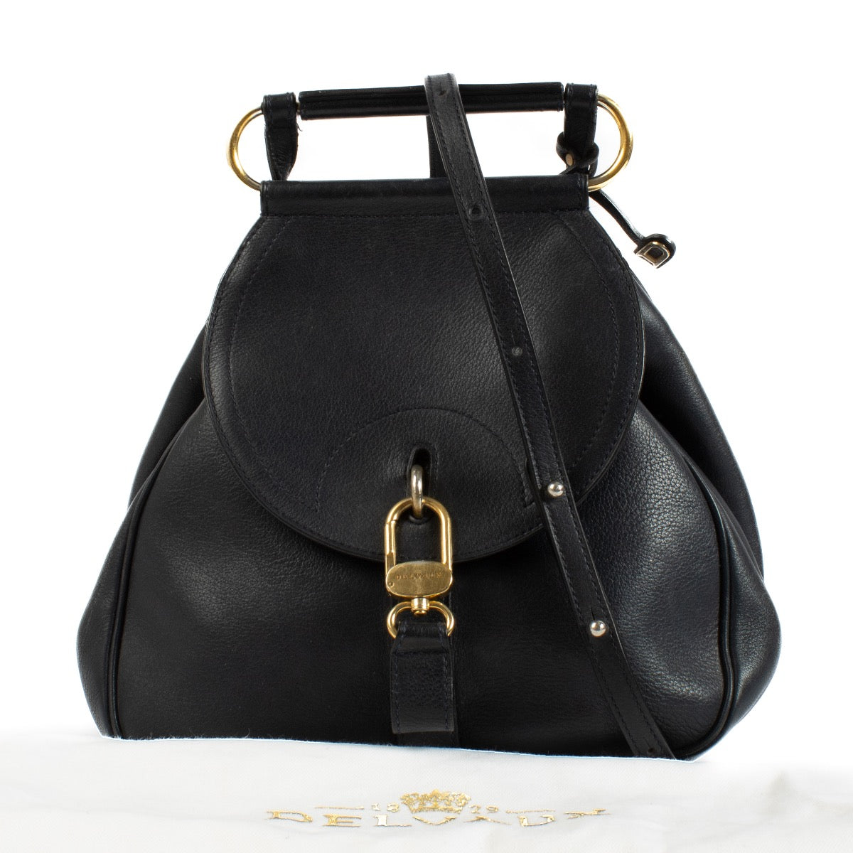 Sac Delvaux Cerceau PM bleu
