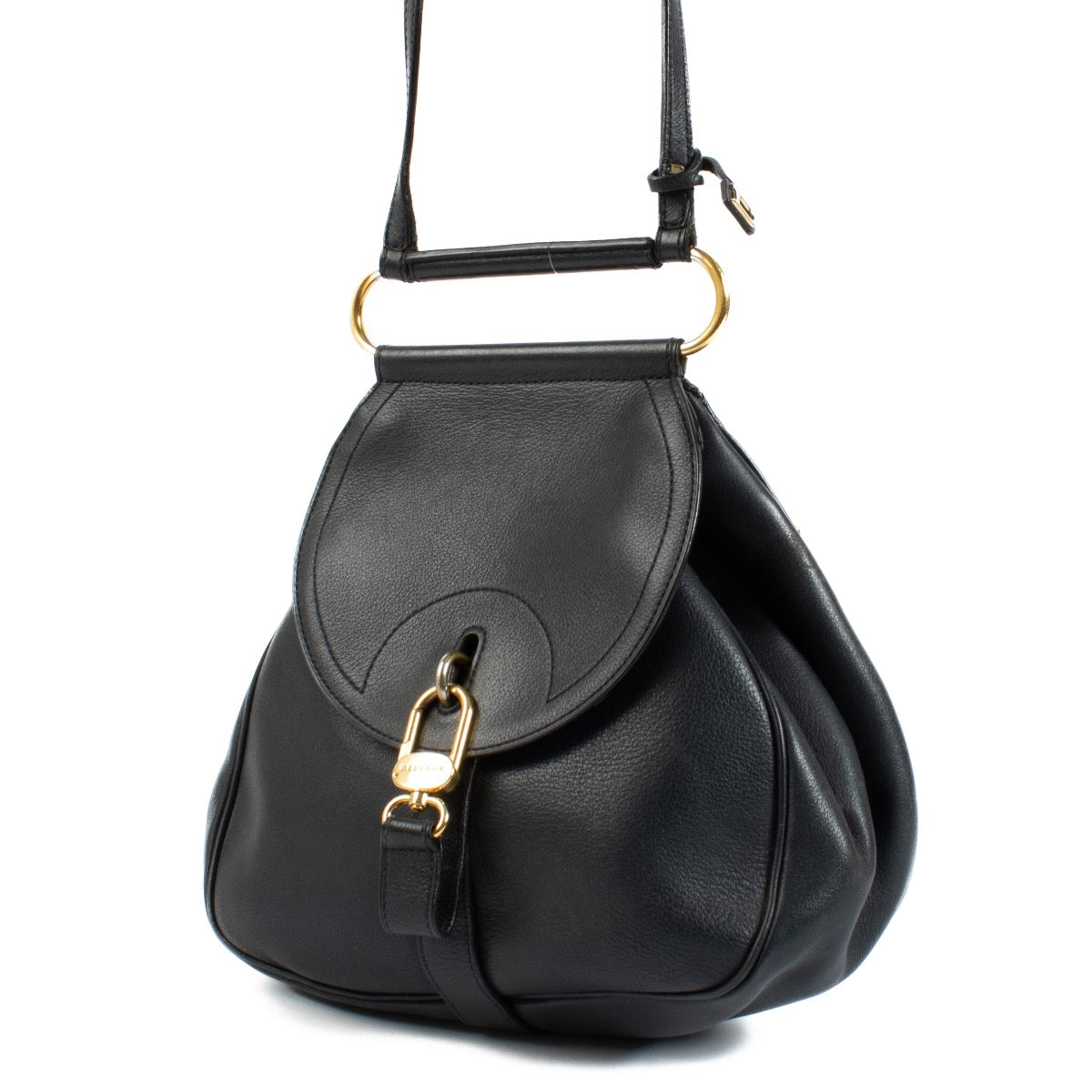 Sac Delvaux Cerceau PM bleu