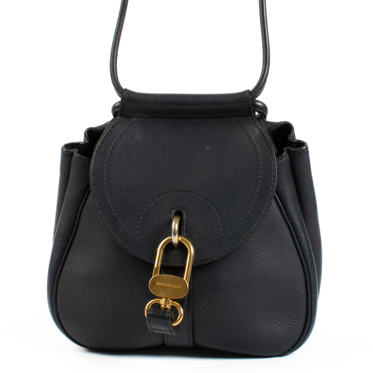 Delvaux Blue Cerceau Mini Bag aan de beste prijs