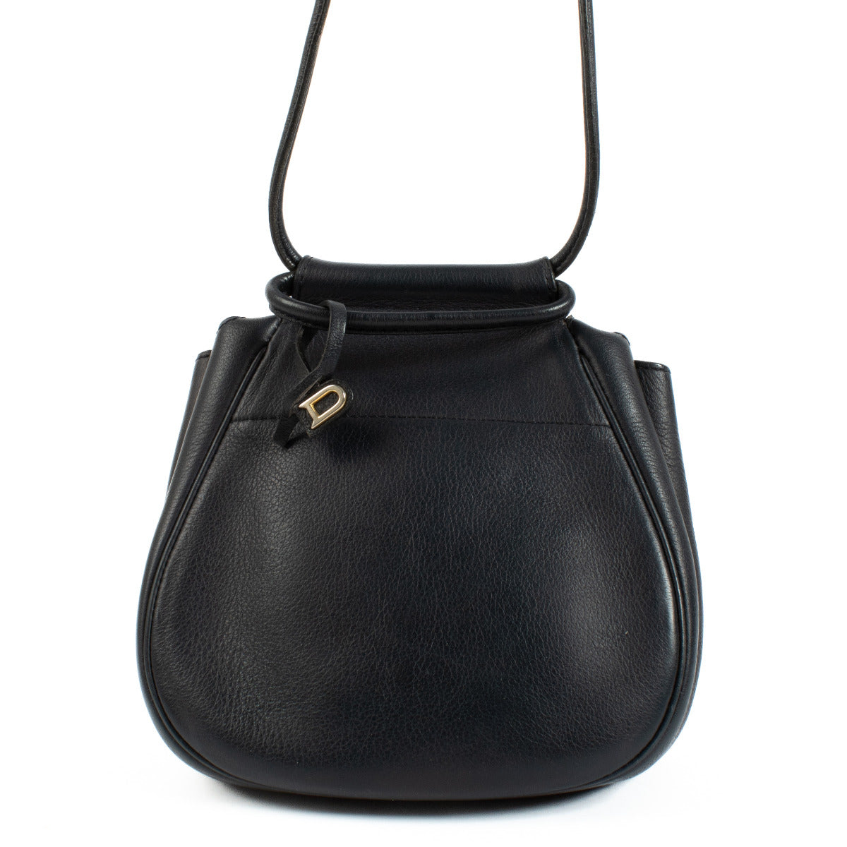 Delvaux Blue Cerceau Mini Bag