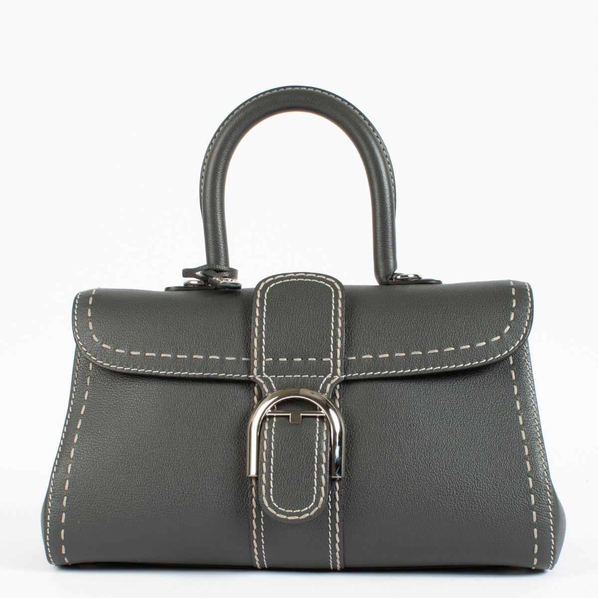 Shop 100% authentic second hand Delvaux Smoke Rodeo Calf Brillant East West Mini on Labellov.com