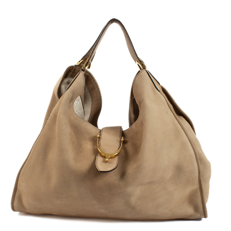 Gucci Camel Nubuck Tas