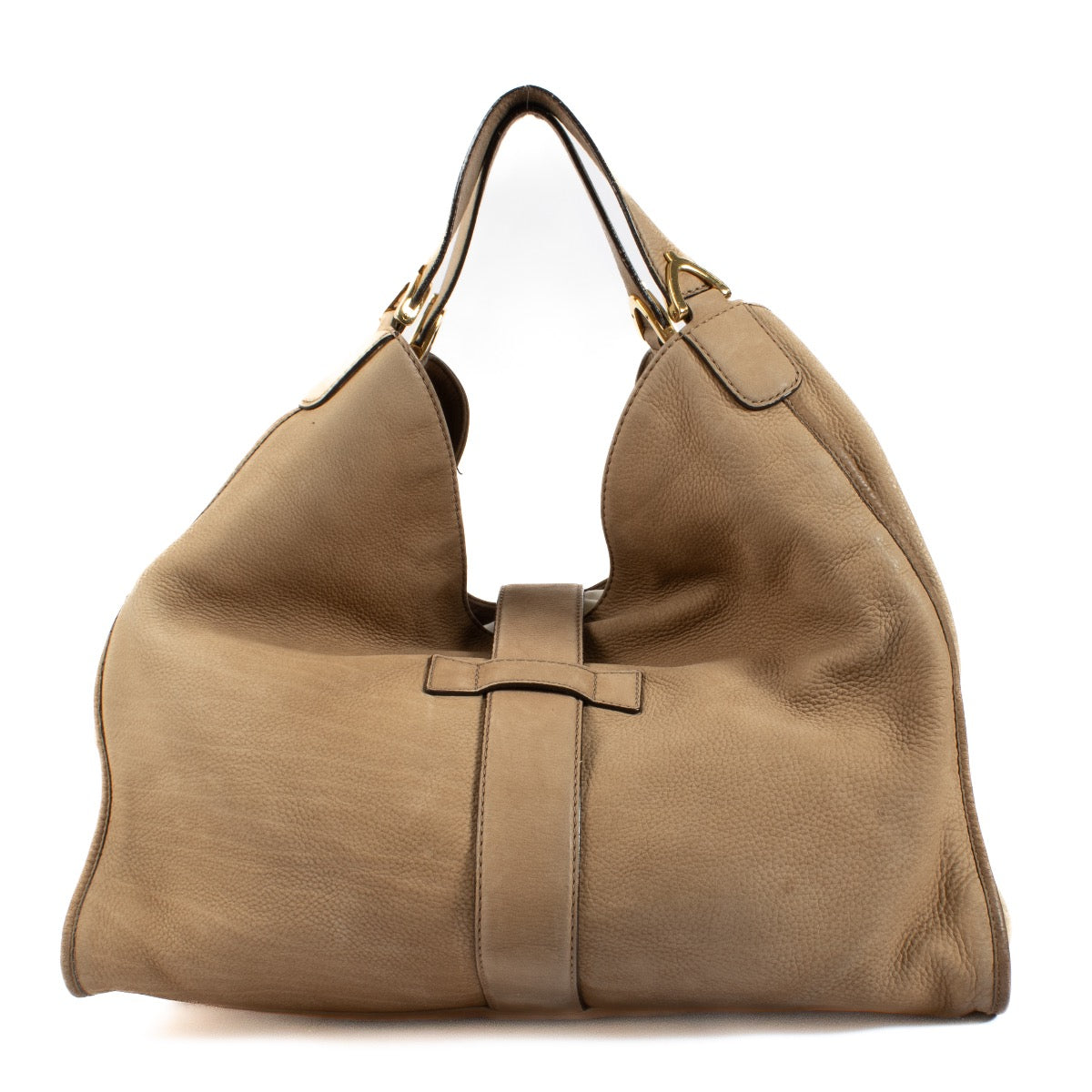 Gucci Camel Nubuck Bag