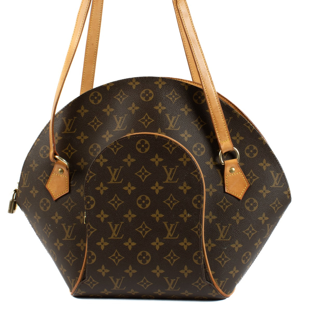 Buy authentic preloved Louis Vuitton Leather Brown Monogram Ellipse GM Shoulder Bag on Labellov.com