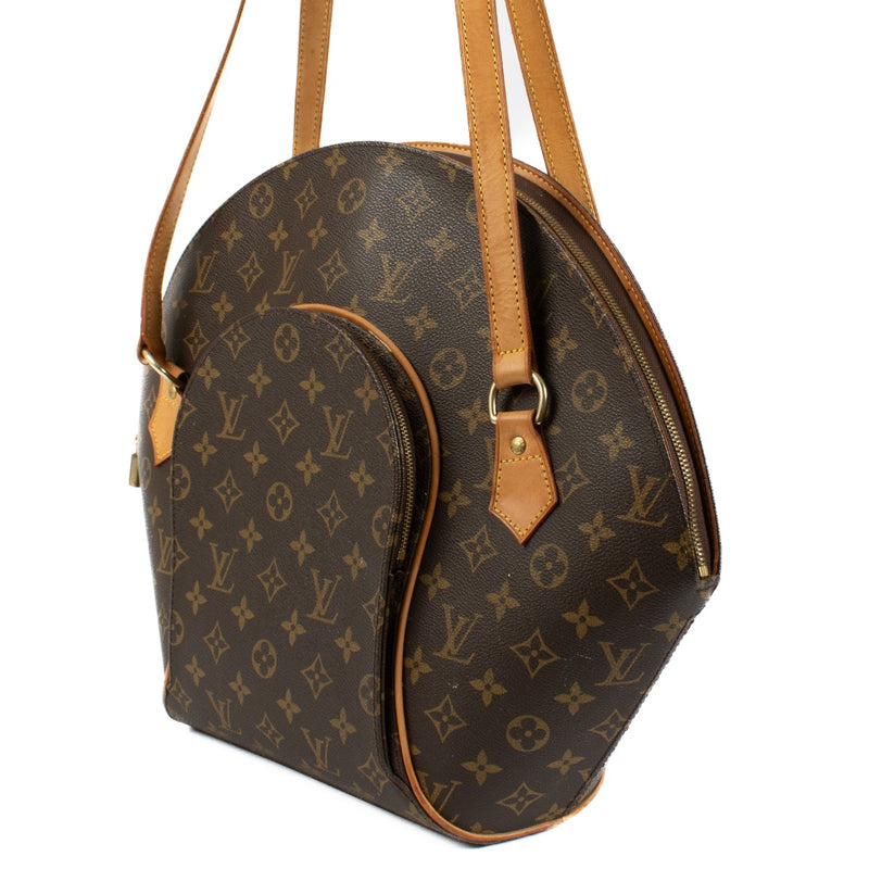 Buy authentic preloved Louis Vuitton Leather Brown Monogram Ellipse GM Shoulder Bag on Labellov.com