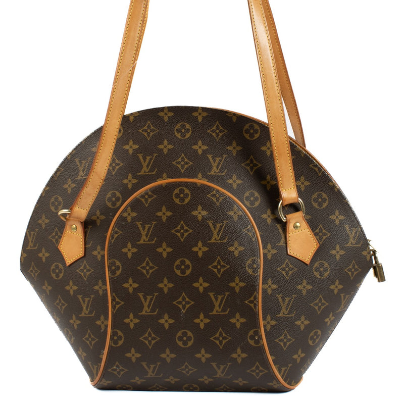 Buy authentic preloved Louis Vuitton Leather Brown Monogram Ellipse GM Shoulder Bag on Labellov.com