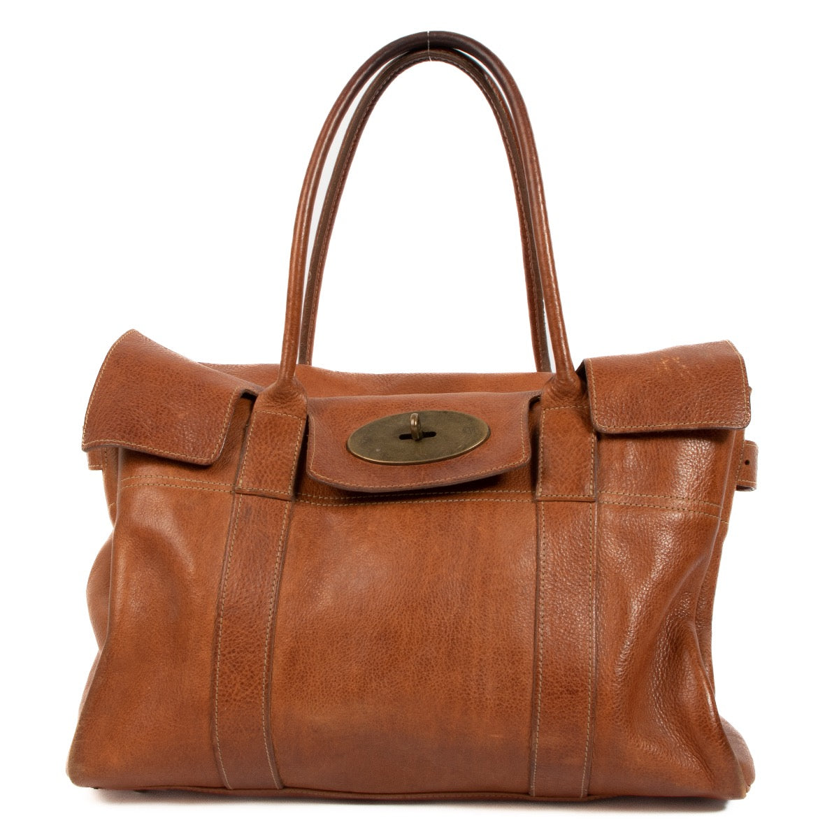 Shop an authentic preloved Mulberry Brown Leather Bayswater Shoulder Bag on Labellov.com