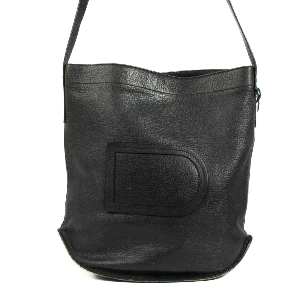 Delvaux Blue Le Pin Vintage Shoulder Bag