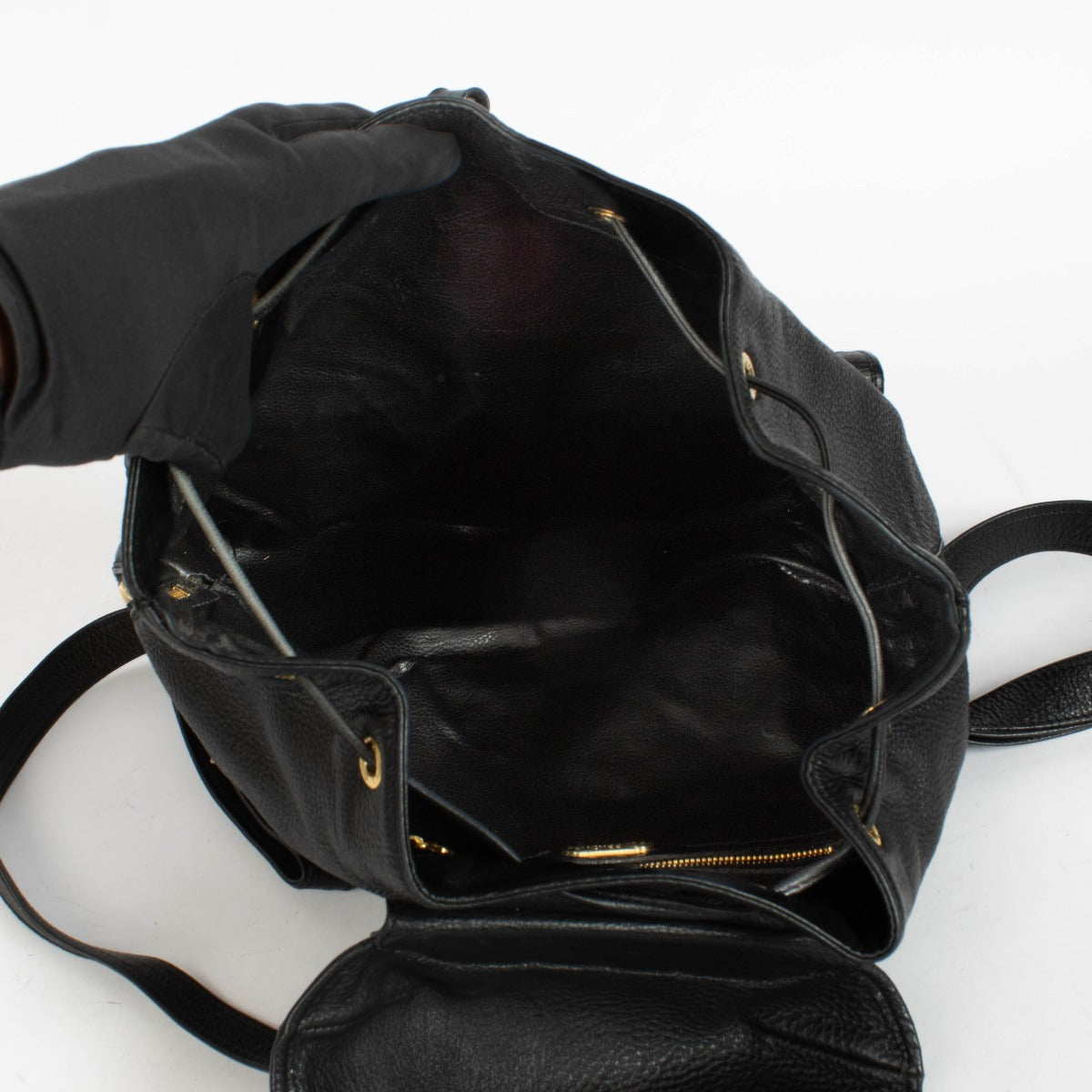Authentic pre-loved Fendi Vintage Black Backpack on Labellov.com
