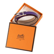 Hermès Blue Hapi Double Tour Bracelet