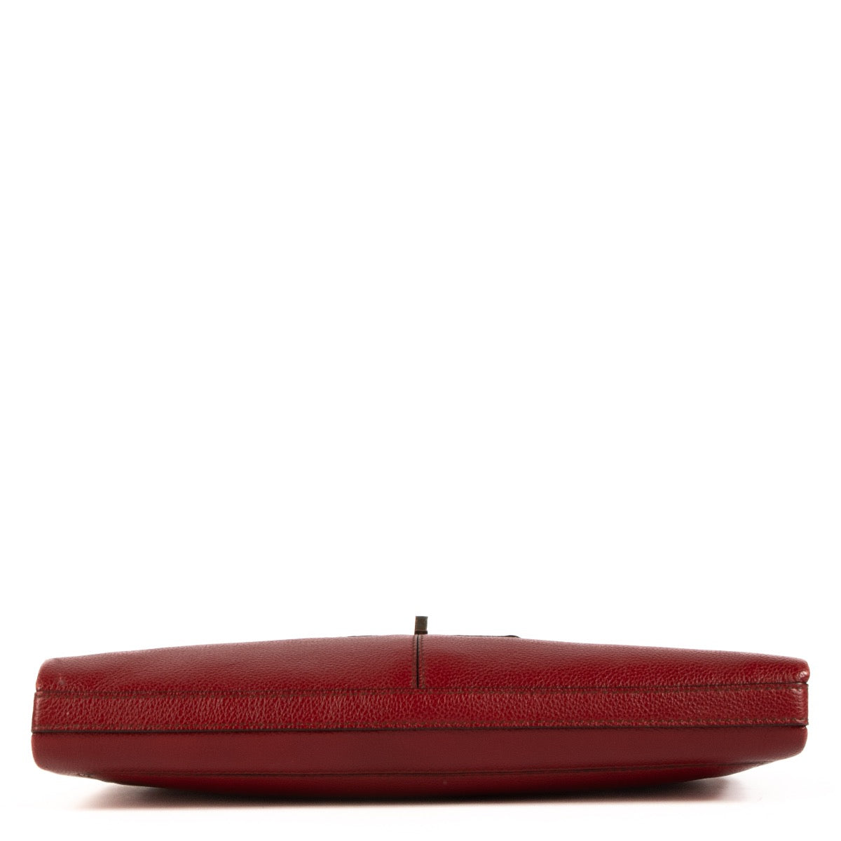shop 100% authentic second hand Cartier Red Leather And Python Turnlock Clutch on Labellov.com