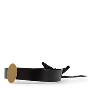 Shop 100% authentic secondhand Celine Black Leather Belt with Gold Disk on Labellov.com