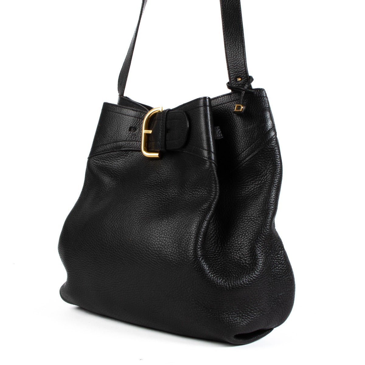 Delvaux Black Nomade Crossbody Bag
