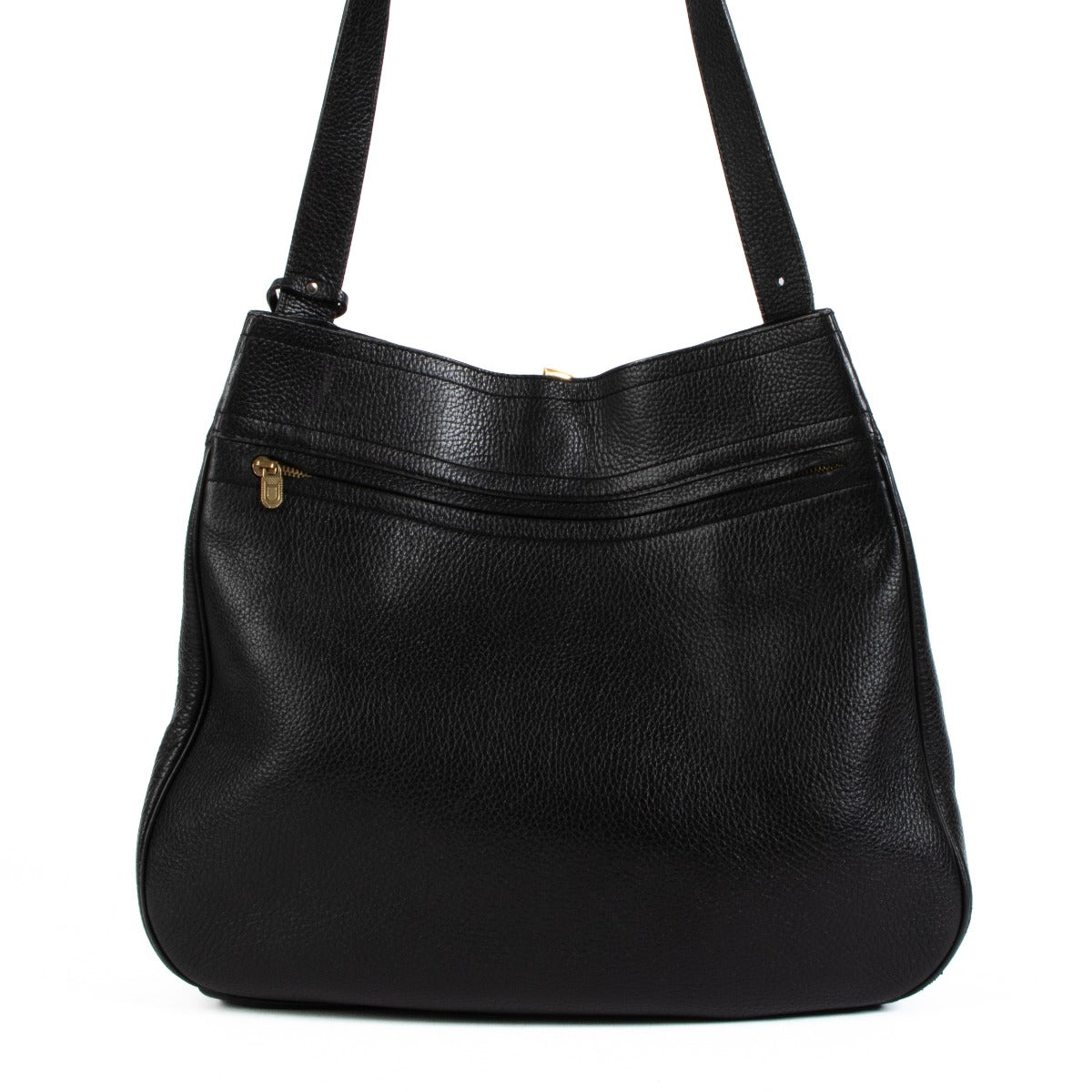 Delvaux Zwarte Nomade Crossbody Tas