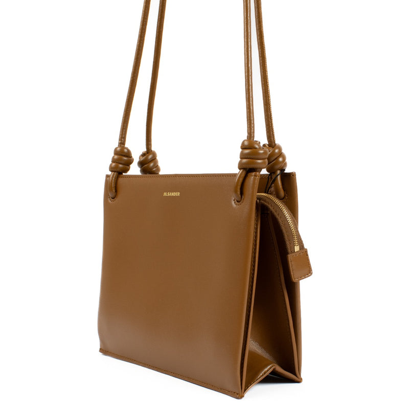 Buy authentic second hand Jil Sander Brown Leather Crossbody at Labellov.com