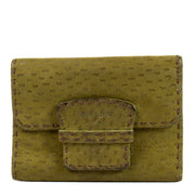 shop 100% authentic second hand Prada Green Suède Wallet on Labellov.com