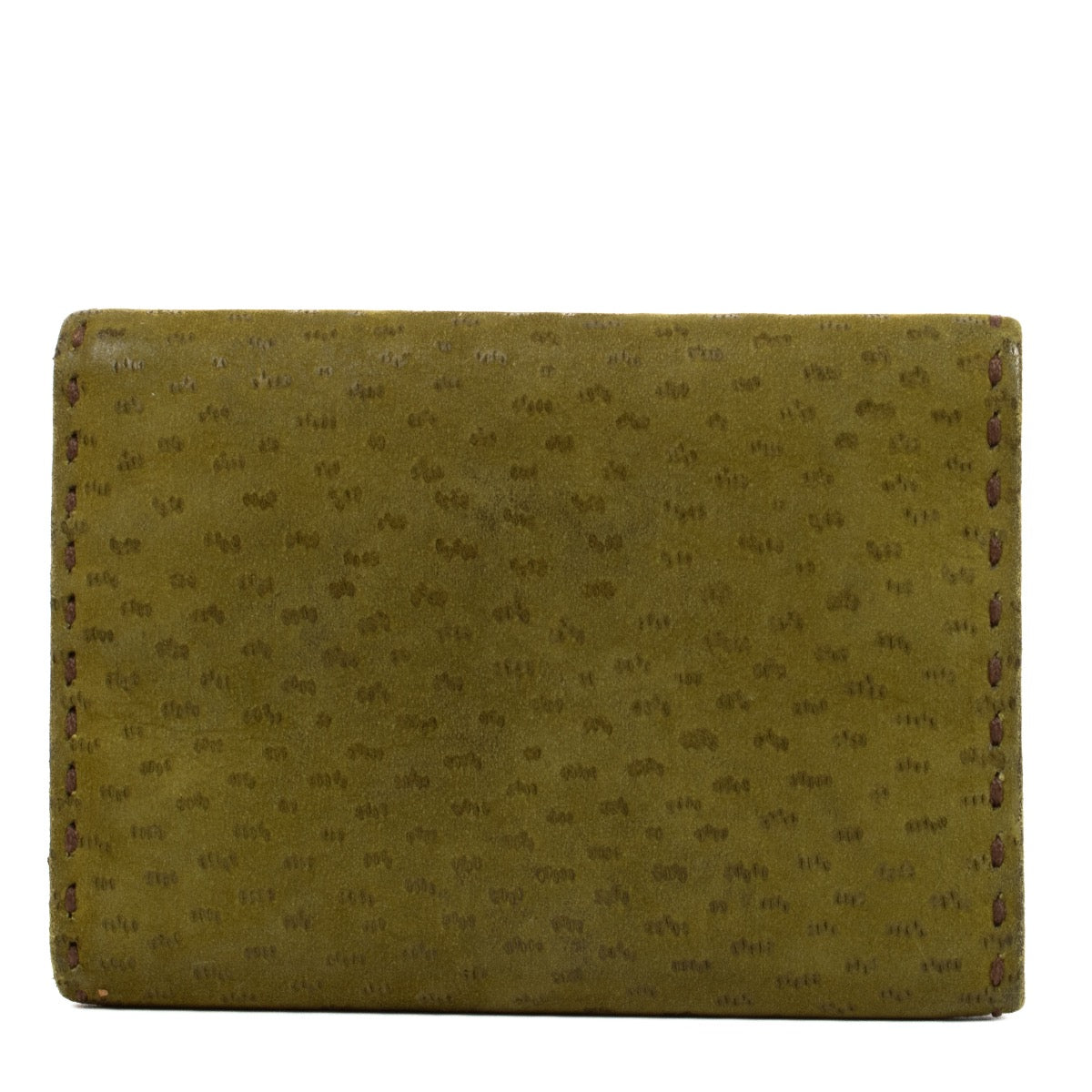 shop 100% authentic second hand Prada Green Suède Wallet on Labellov.com