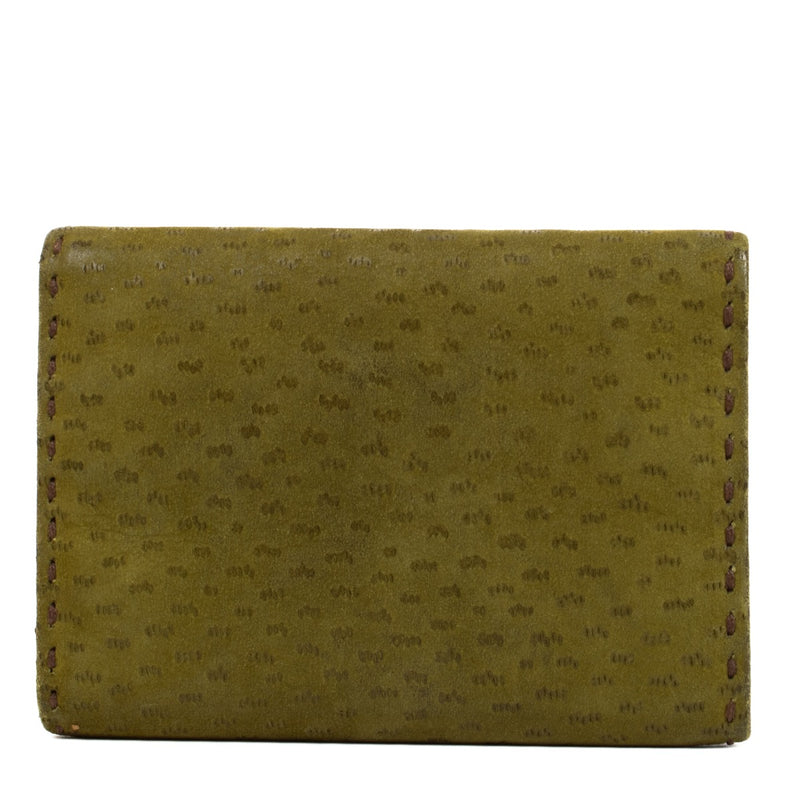 shop 100% authentic second hand Prada Green Suède Wallet on Labellov.com