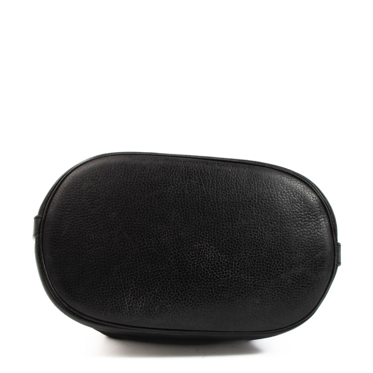 Delvaux Black Leather Calicot Shoulder Bag