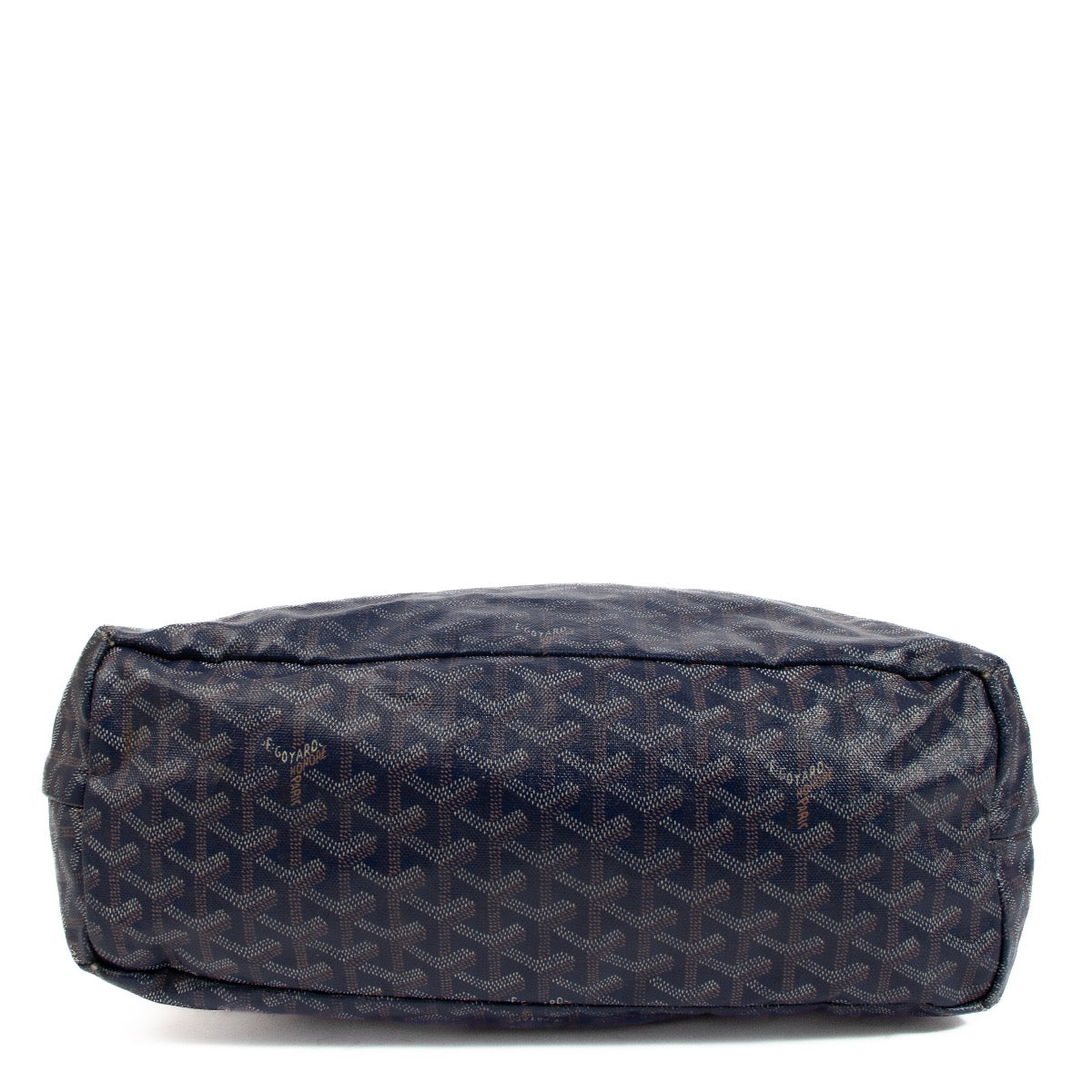 Shop an authentic preloved Goyard Blue St. Louis PM Tote Bag on Labellov.com