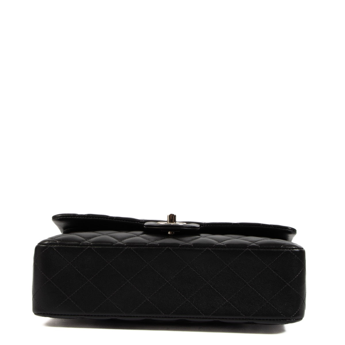 Chanel Black Lambskin Medium Classic Flap Bag