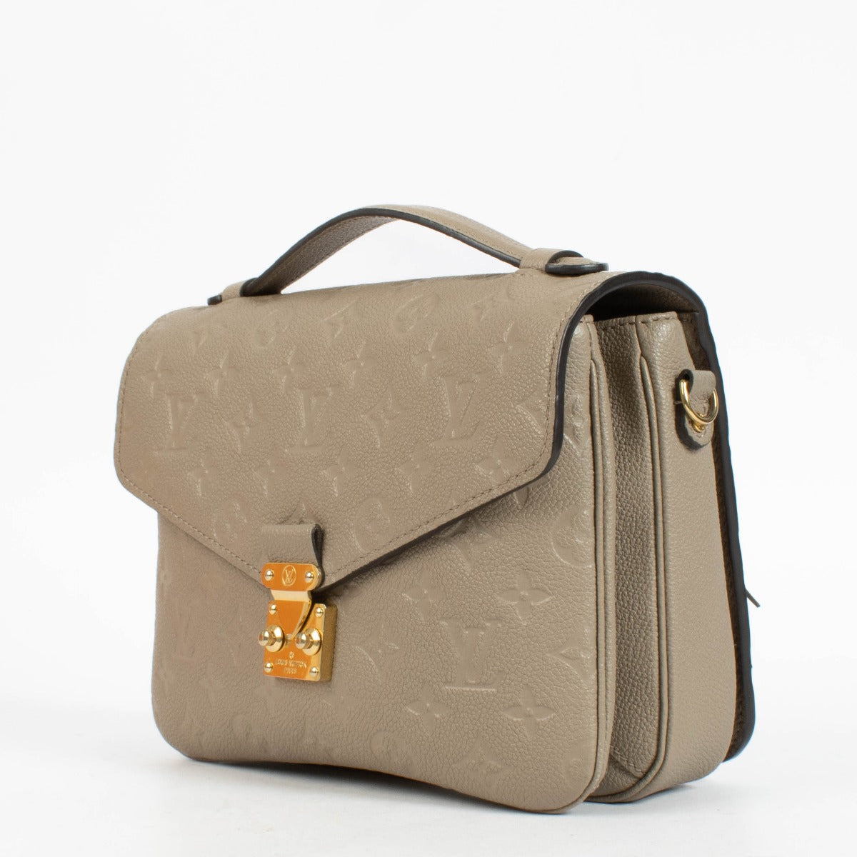 shop 100% authentic second hand Louis Vuitton Tourterelle Monogram Empreinte Pochette Metis Bag on Labellov.com