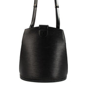 Shop safe online at Labellov in Antwerp this 100% authentic second hand Louis Vuitton Black Epi Leather Cluny Bag