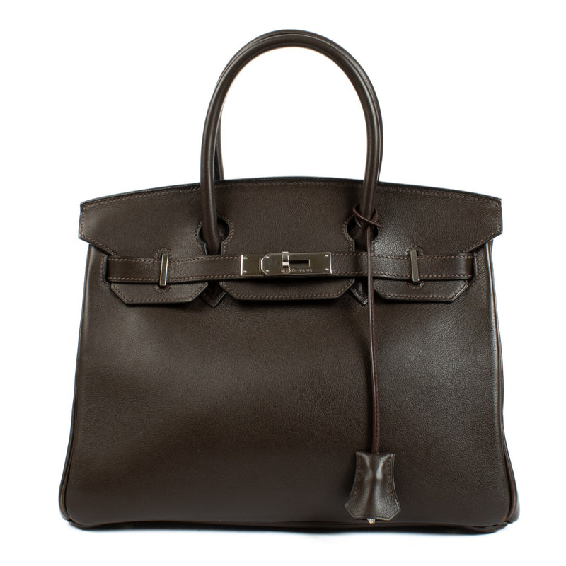Hermès 1998 Birkin 30 Chocolat Swift