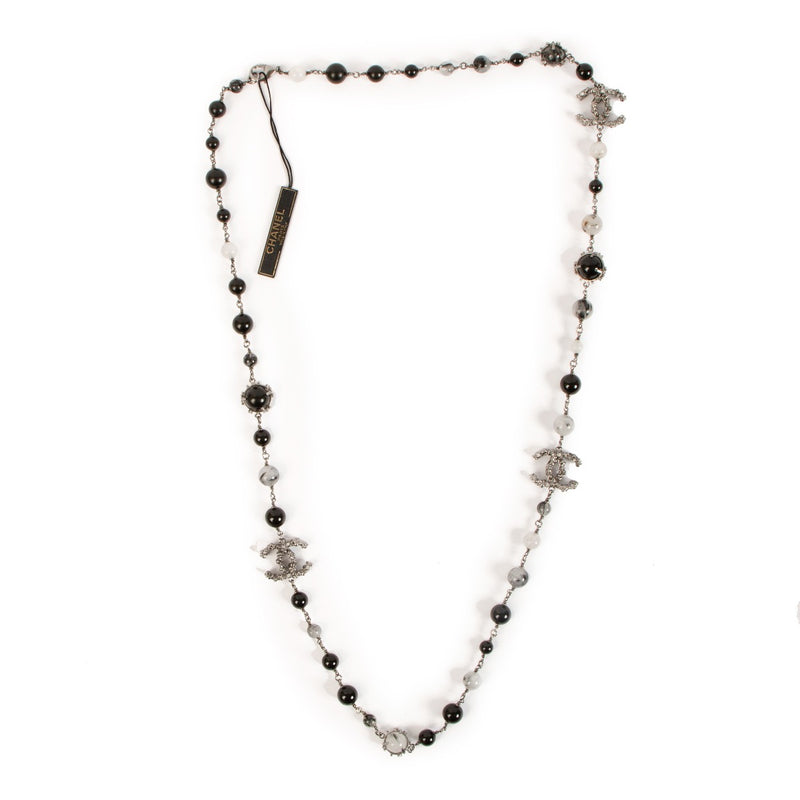 Chanel 13A Bead CC Necklace
