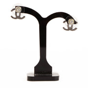 Shop safe online at Labellov in Antwerp, Brussels and Knokke these 100% authentic second hand Chanel Black Earrings 14P